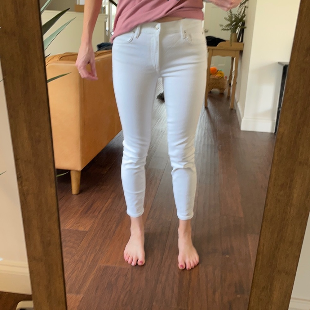 Gap White Skinny Jeans